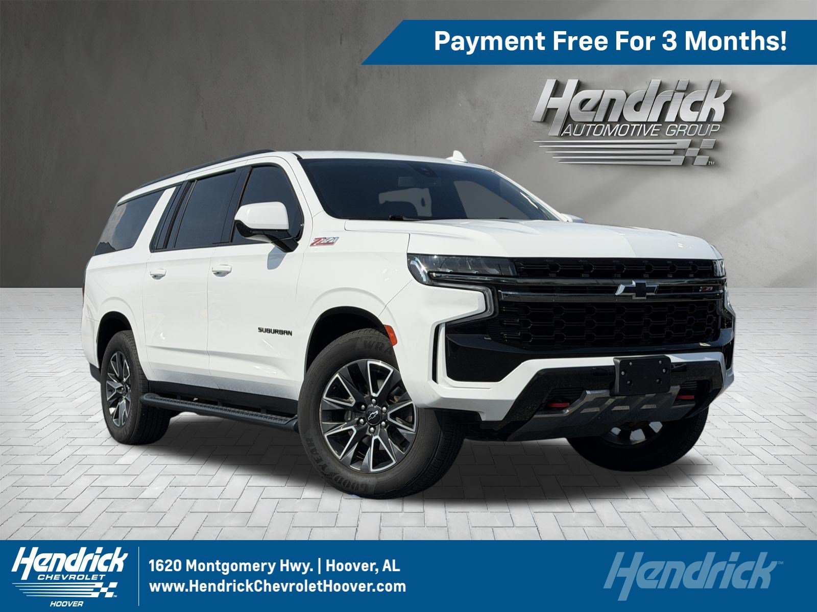 Used 2021 Chevrolet Suburban Z71 w/ Rear Media and Nav Package
