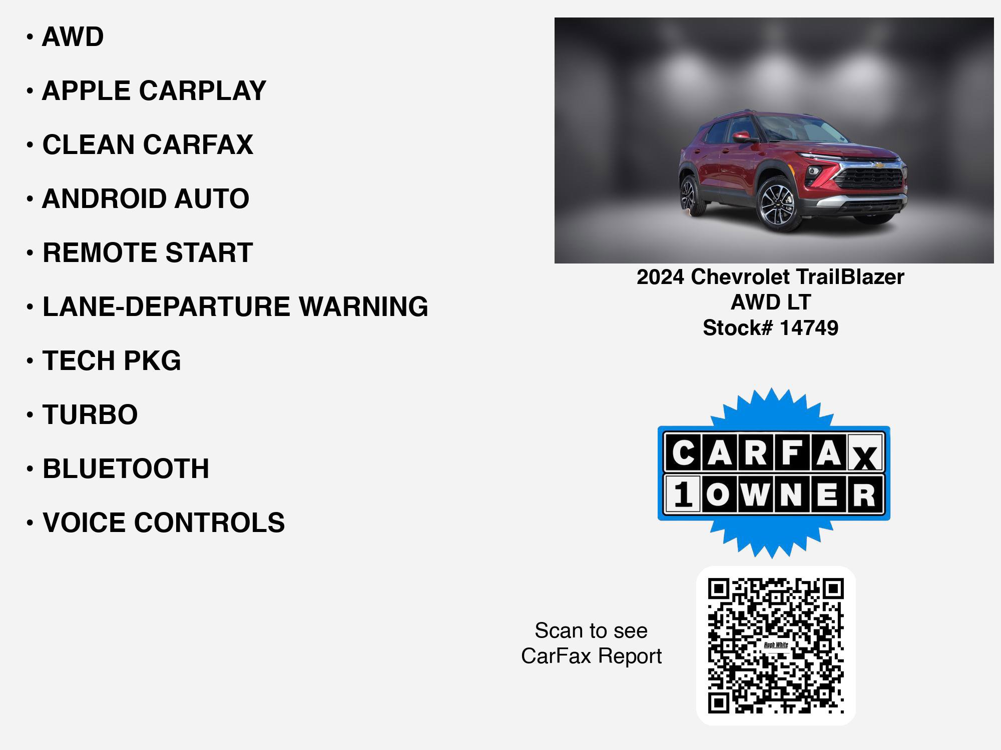 Used 2024 Chevrolet TrailBlazer LT image 7