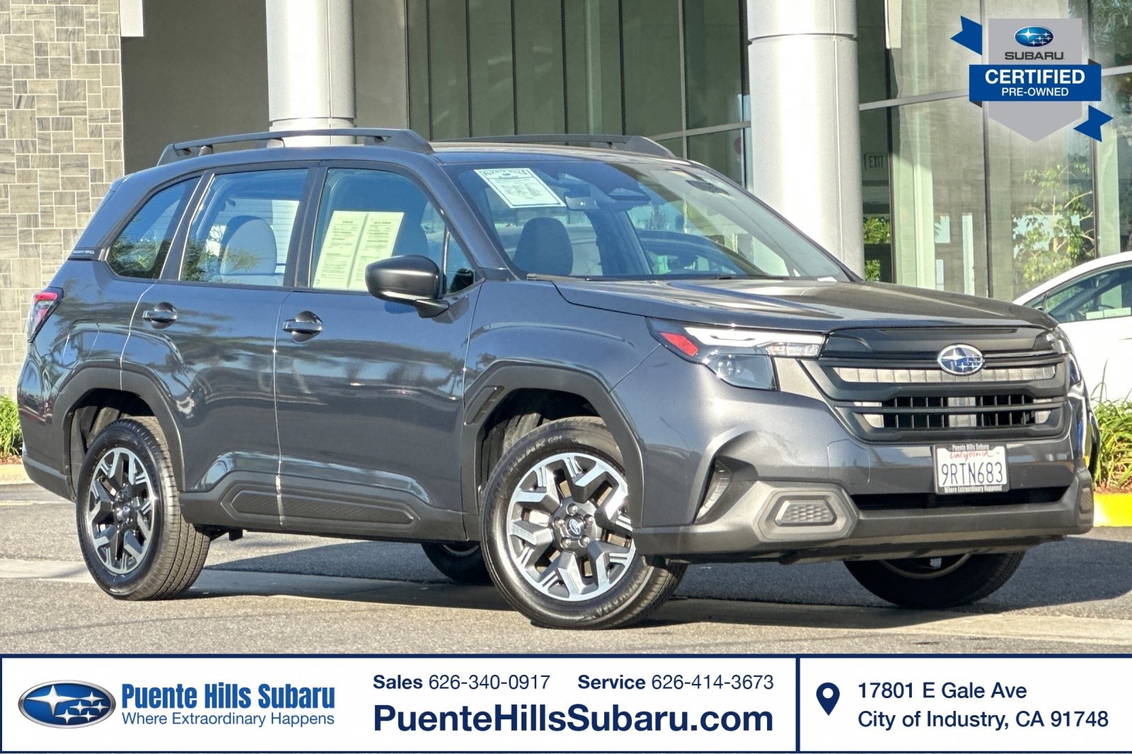 Certified 2025 Subaru Forester video 1