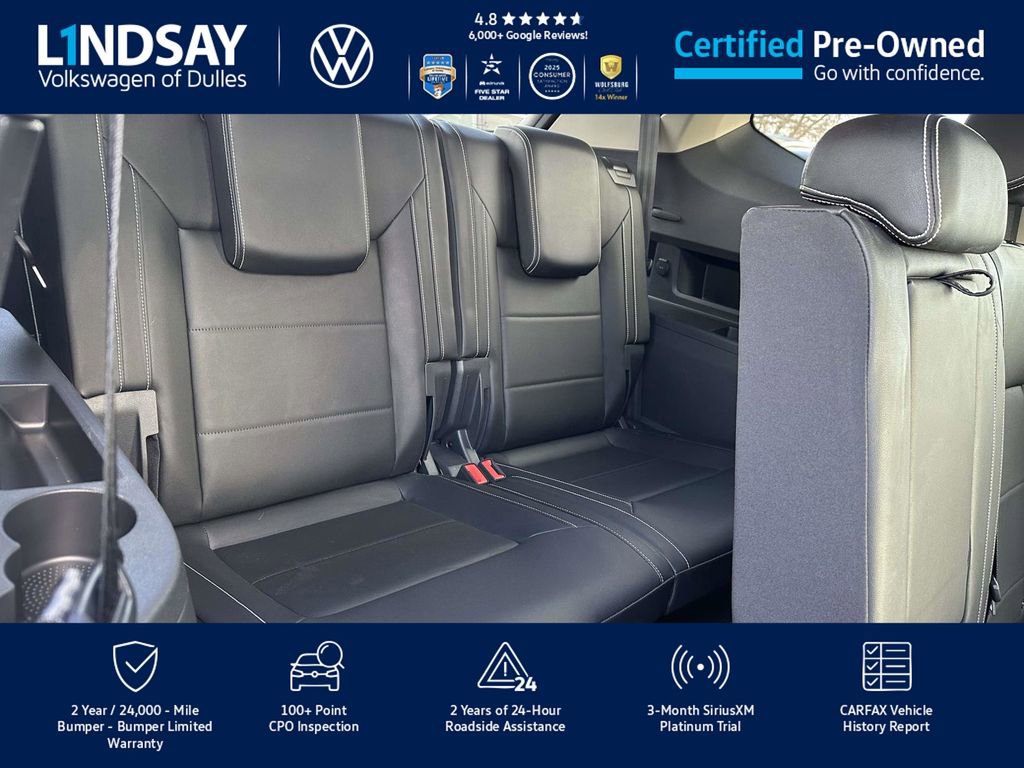 Certified 2023 Volkswagen Atlas SE w/ Black Wheel Package image 14