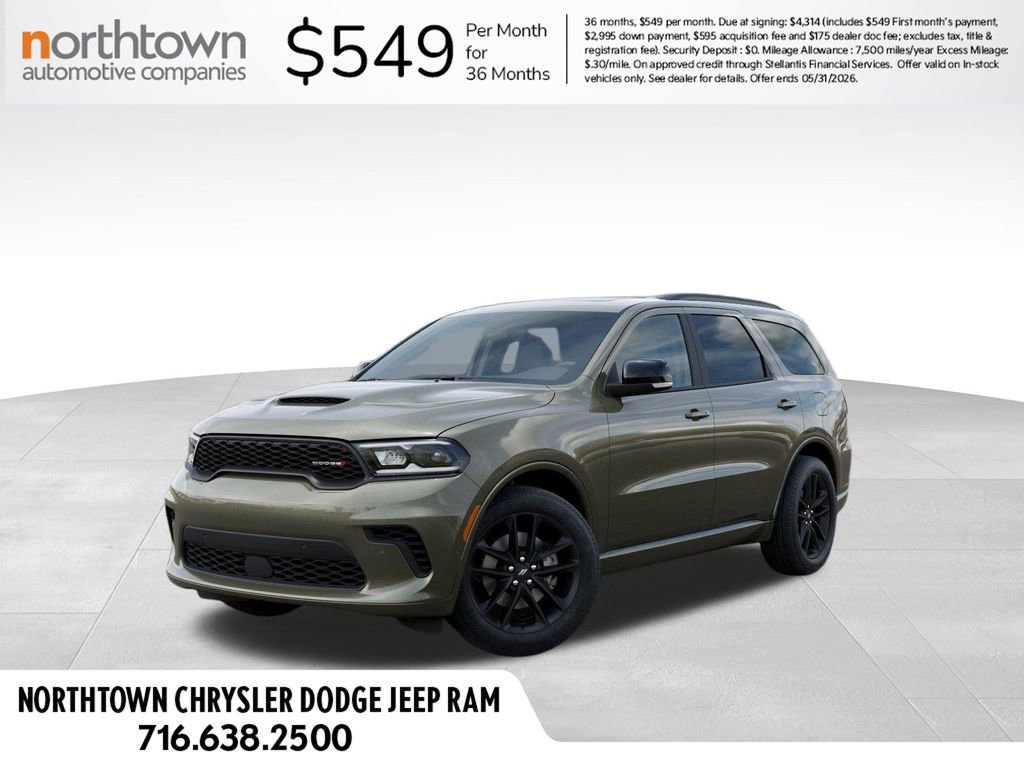 New 2026 Dodge Durango GT AWD/4WD image 1