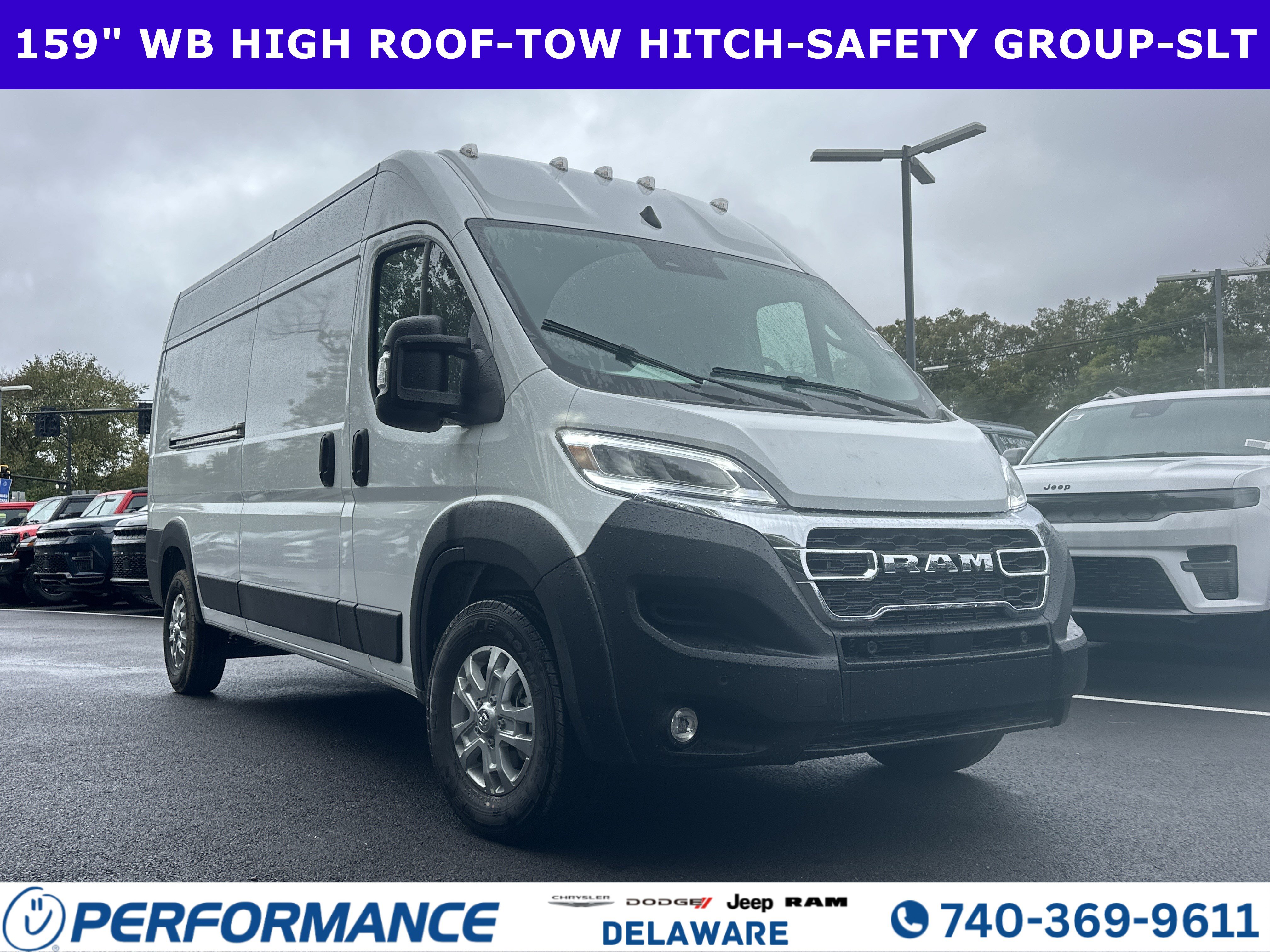 New 2026 RAM ProMaster 2500 w/ Quick Order Package 22G SLT