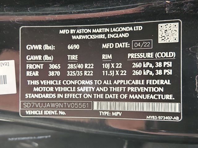 Used 2022 Aston Martin DBX AWD/4WD image 26