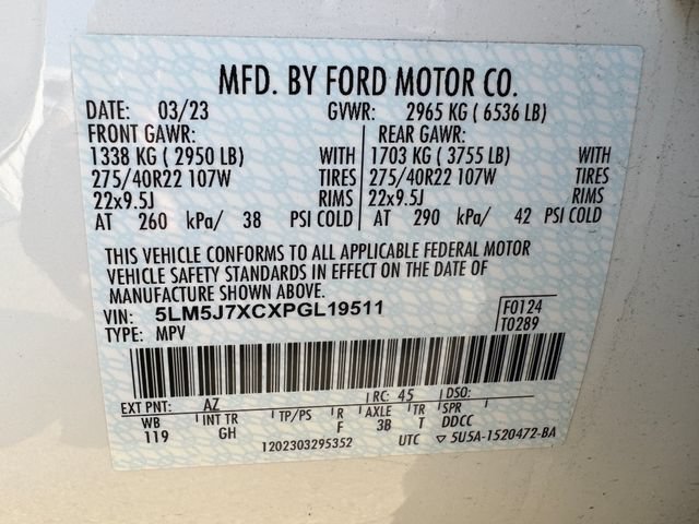 Used 2023 Lincoln Aviator Reserve w/ Equipment Group 201A AWD/4WD image 7