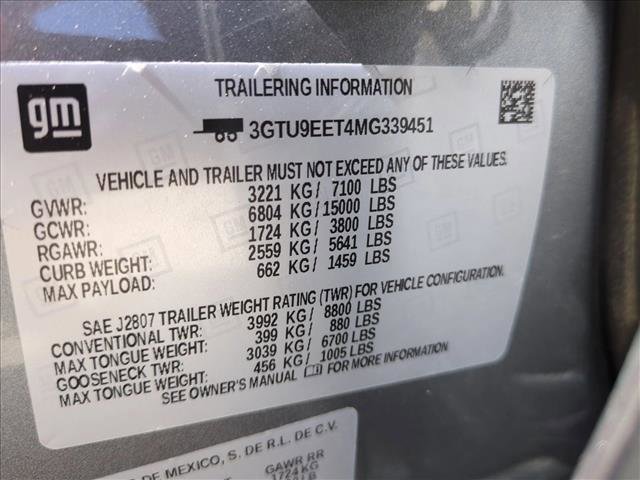 Used 2021 GMC Sierra 1500 AT4 w/ AT4 Preferred Package image 17