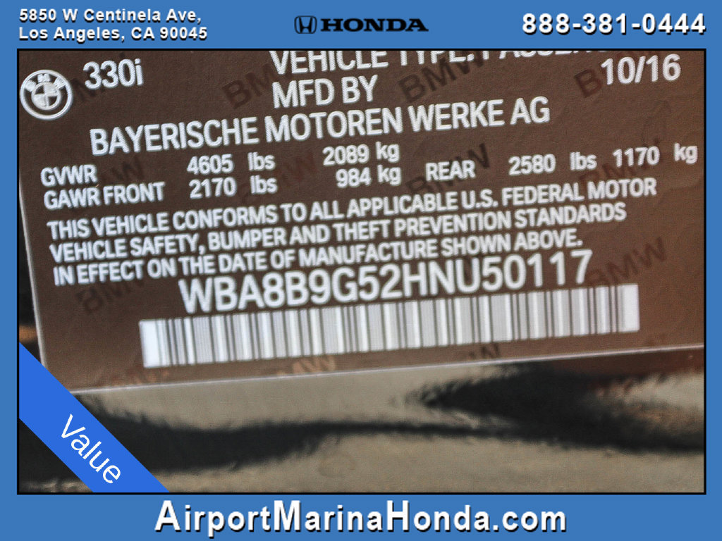 Used 2017 BMW 330i Sedan RWD image 27