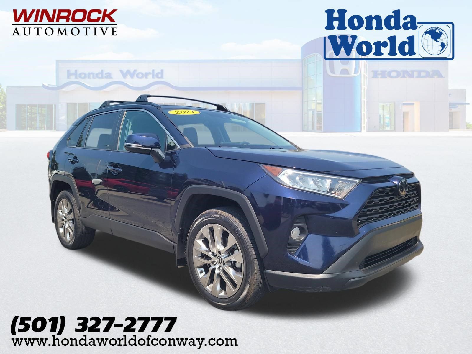Used 2021 Toyota RAV4 XLE Premium FWD image 1