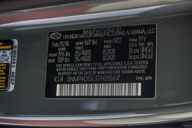 New 2026 Hyundai Santa Fe Limited AWD/4WD image 50