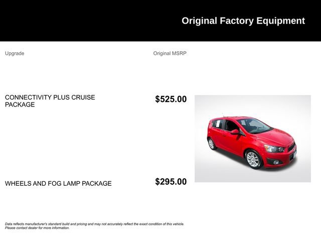 Used 2012 Chevrolet Sonic LT FWD image 9