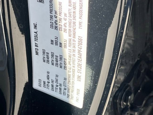 Used 2023 Tesla Model 3 Standard Range image 22