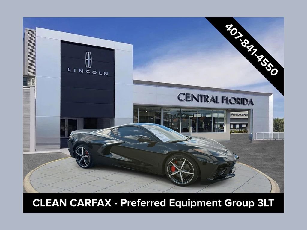 Used 2021 Chevrolet Corvette Stingray Premium Cpe w/ Z51 Performance Package