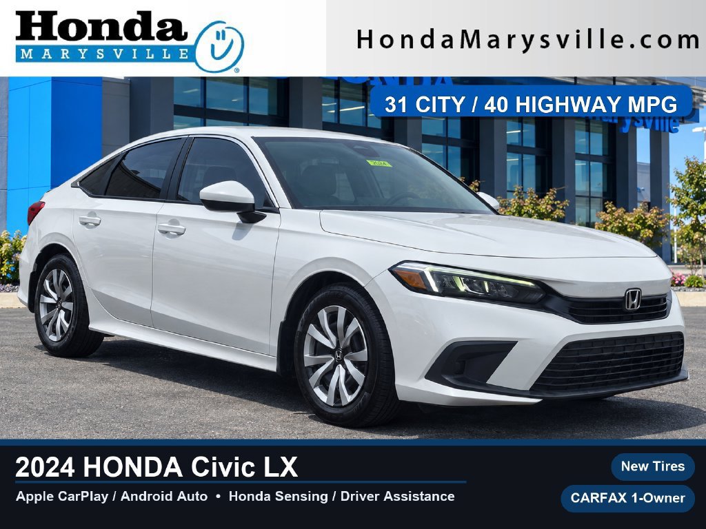 Used 2024 Honda Civic LX image 1