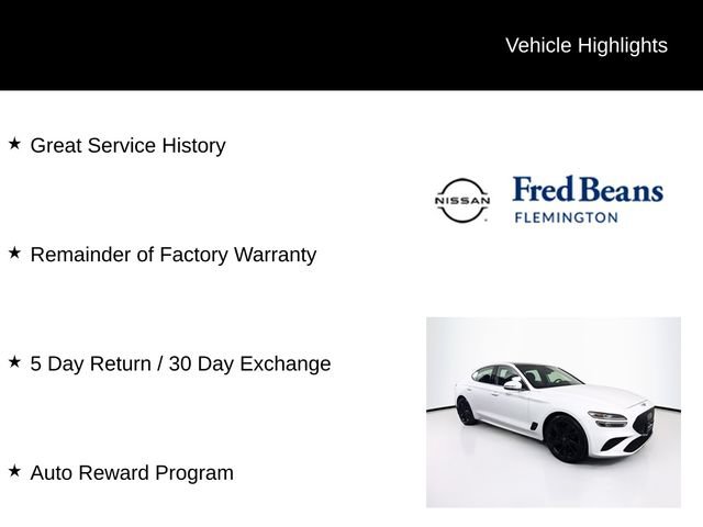 Used 2023 Genesis G70 2.0T w/ Sport Prestige Package AWD/4WD image 6