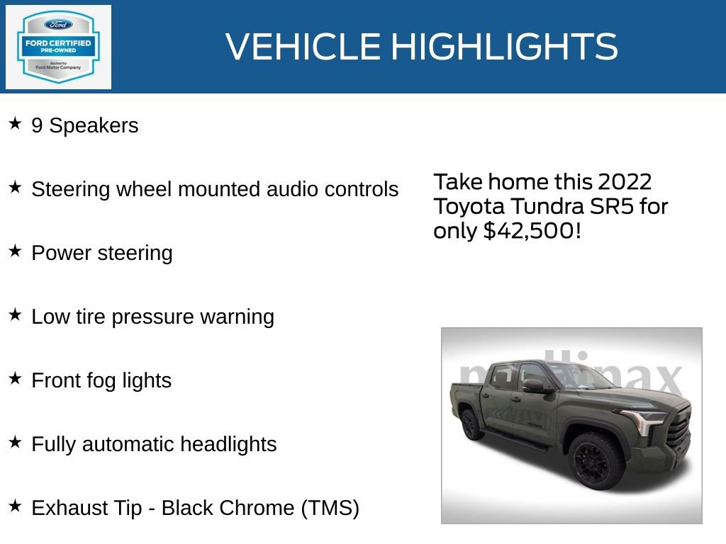 Used 2022 Toyota Tundra SR5 image 33