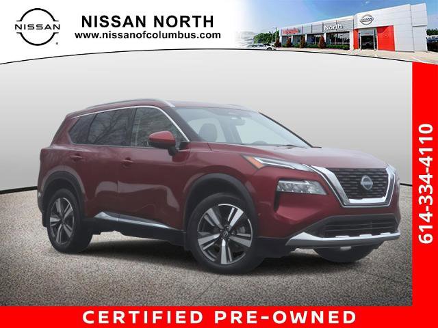Certified 2022 Nissan Rogue Platinum w/ Head-Up Display Package