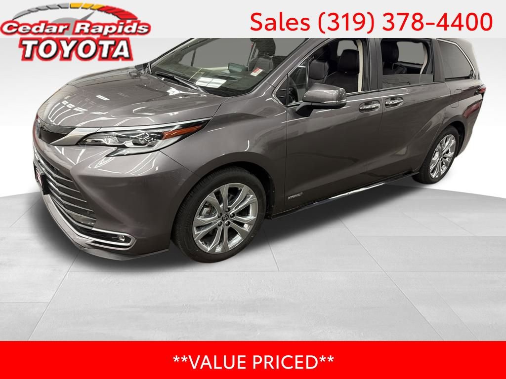 Certified 2021 Toyota Sienna Platinum