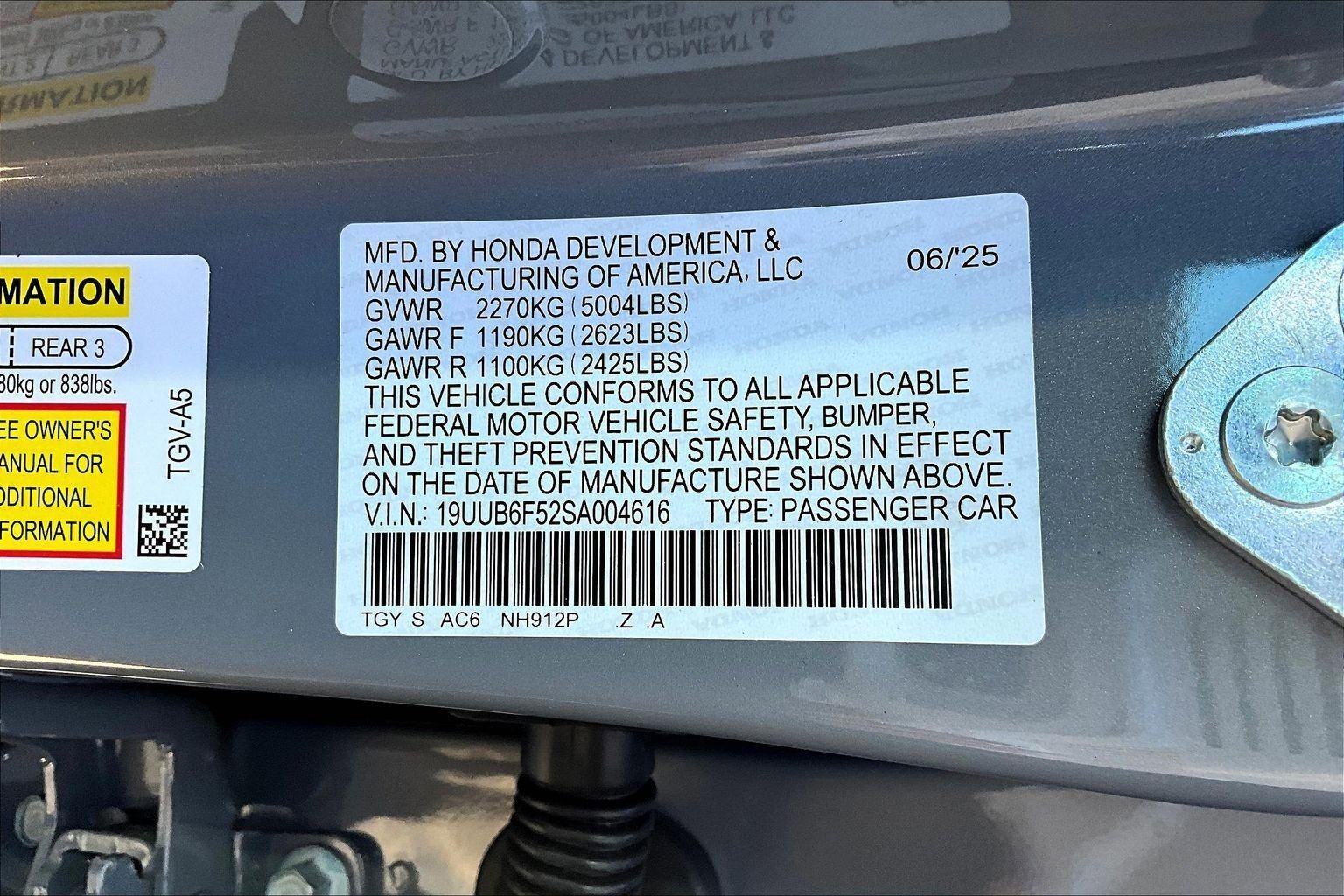 New 2025 Acura TLX SH-AWD w/ A-SPEC Pkg image 23