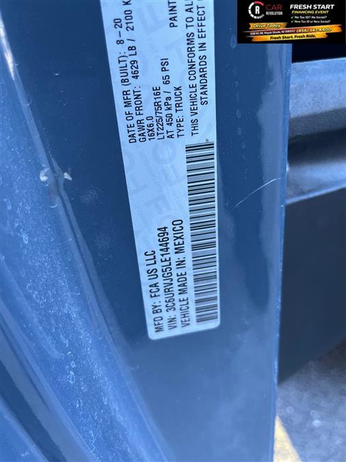 Used 2020 RAM ProMaster 3500 image 10