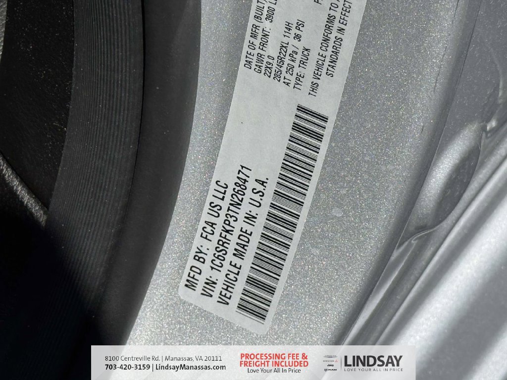 New 2026 RAM 1500 Tungsten w/ Trailer Tow Group AWD/4WD image 33