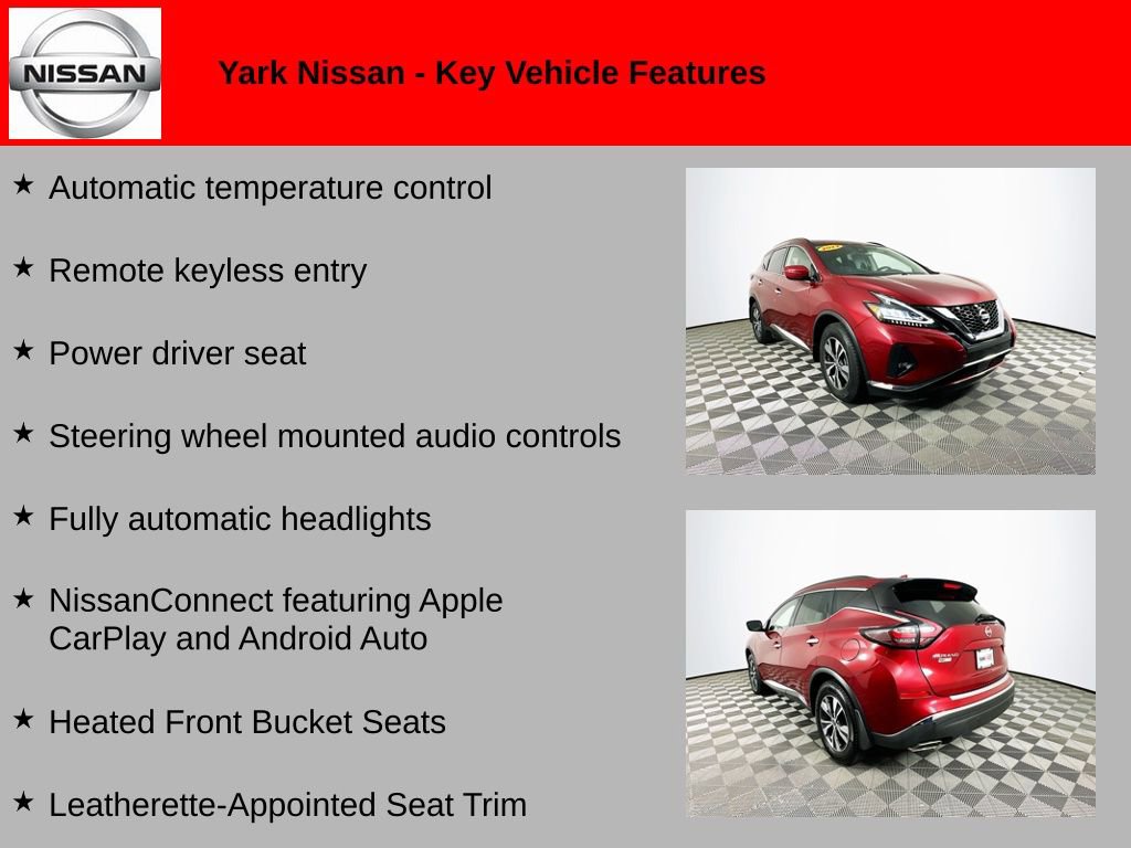 Used 2022 Nissan Murano SV image 2