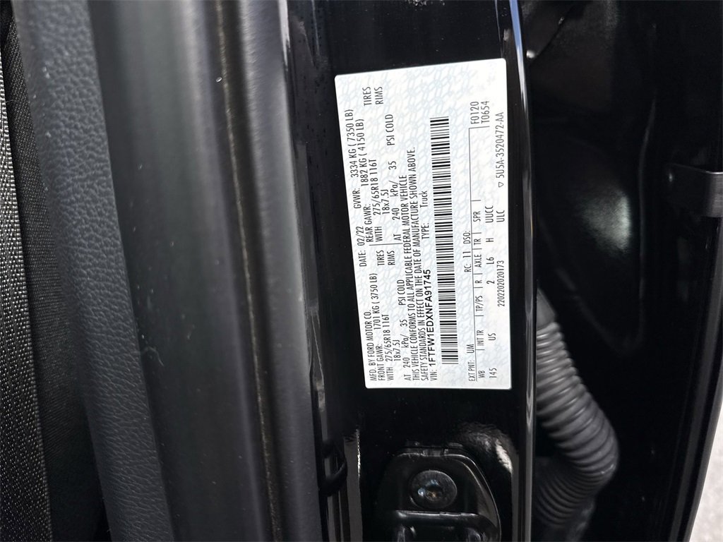 Used 2022 Ford F150 XLT w/ Equipment Group 302A High image 61