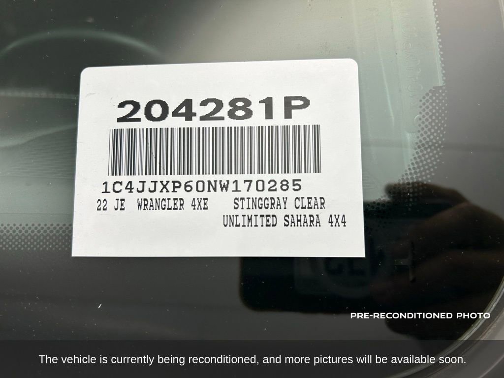 Used 2022 Jeep Wrangler Unlimited Sahara w/ Cold Weather Group image 16