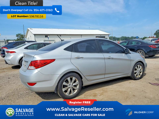 Used 2012 Hyundai Accent GLS w/ Premium Pkg 3 FWD image 4