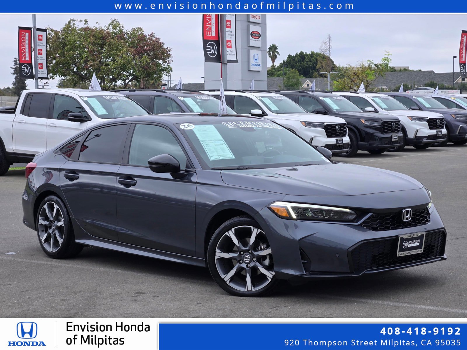 Certified 2026 Honda Civic Sport Touring image 1