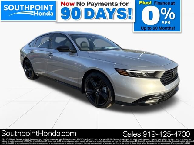 New 2025 Honda Accord Sport