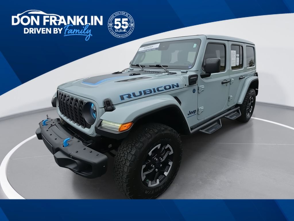 Used 2024 Jeep Wrangler Unlimited Rubicon 4xe image 1