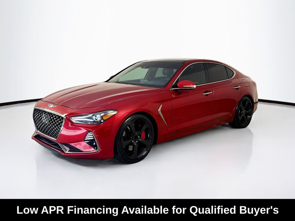 Used 2019 Genesis G70 3.3T Advanced w/ Sport Package RWD image 3