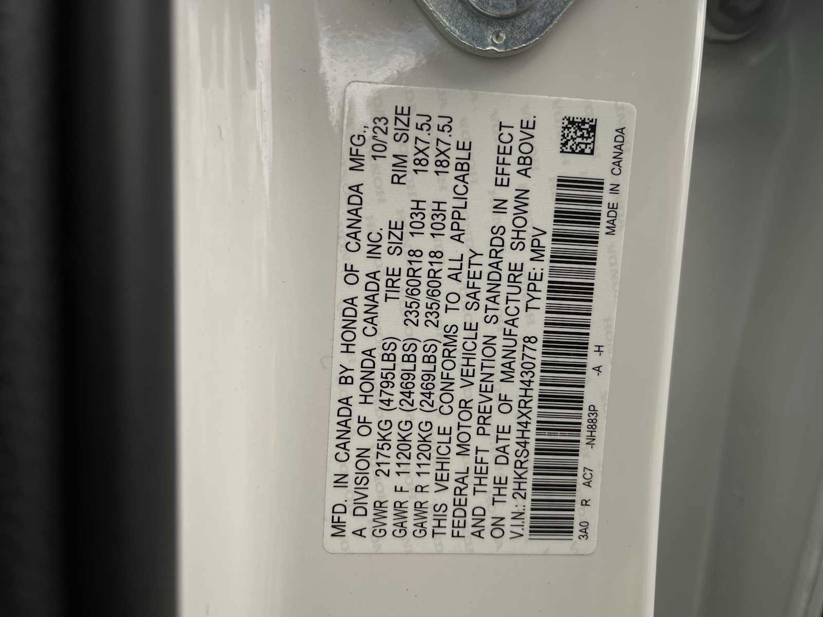 Used 2024 Honda CR-V EX image 28