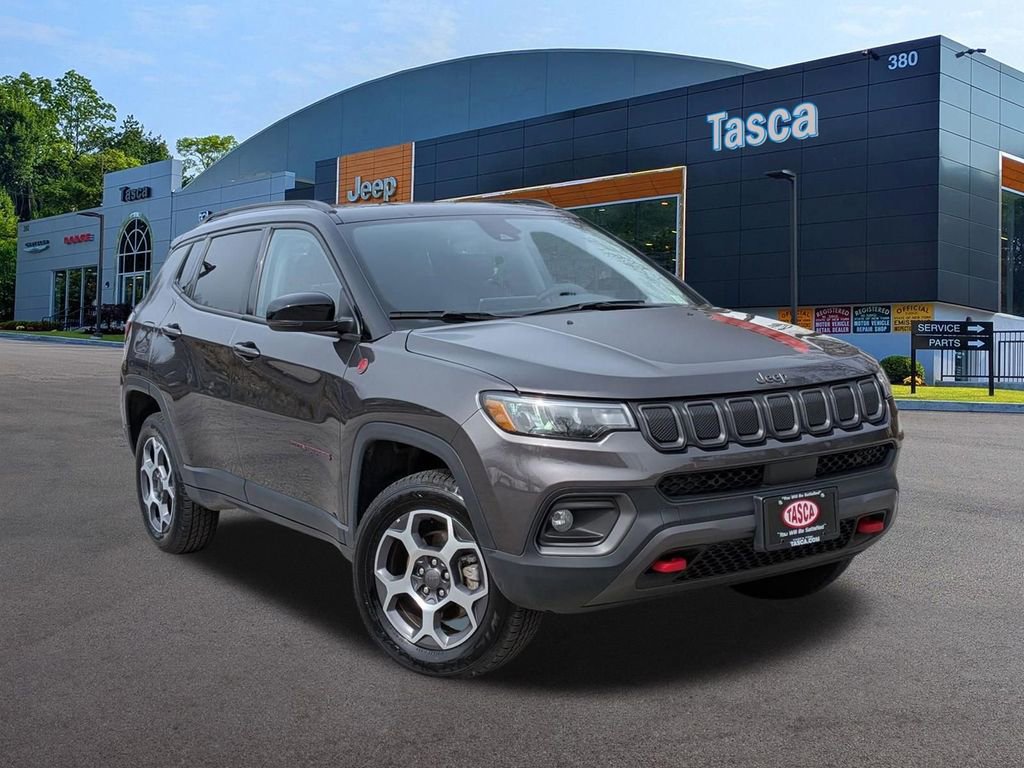 Certified 2022 Jeep Compass Trailhawk w/ Sun and Sound Group image 1