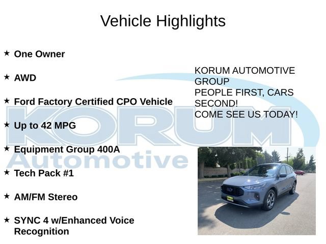Certified 2025 Ford Escape ST-Line Select w/ Tech Pack #1 AWD/4WD image 4