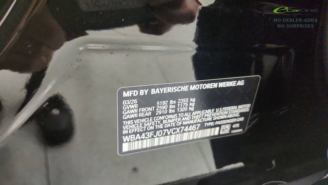 Used 2027 BMW 530i w/ M Sport Package RWD image 74