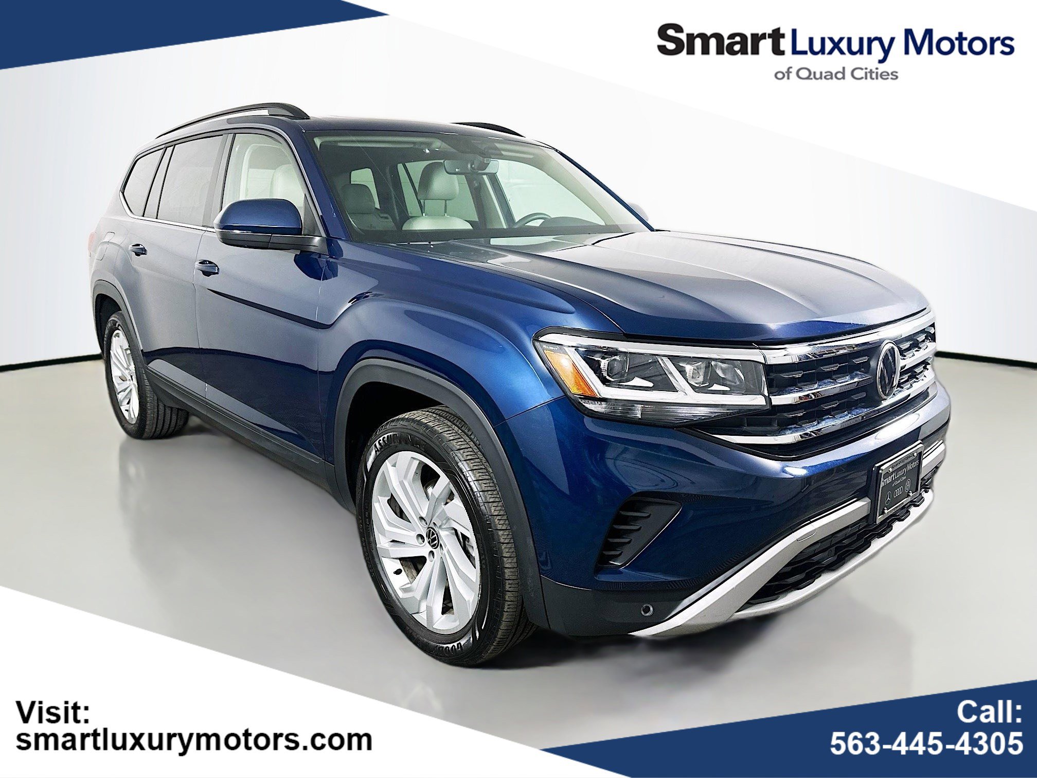 Certified 2022 Volkswagen Atlas SE