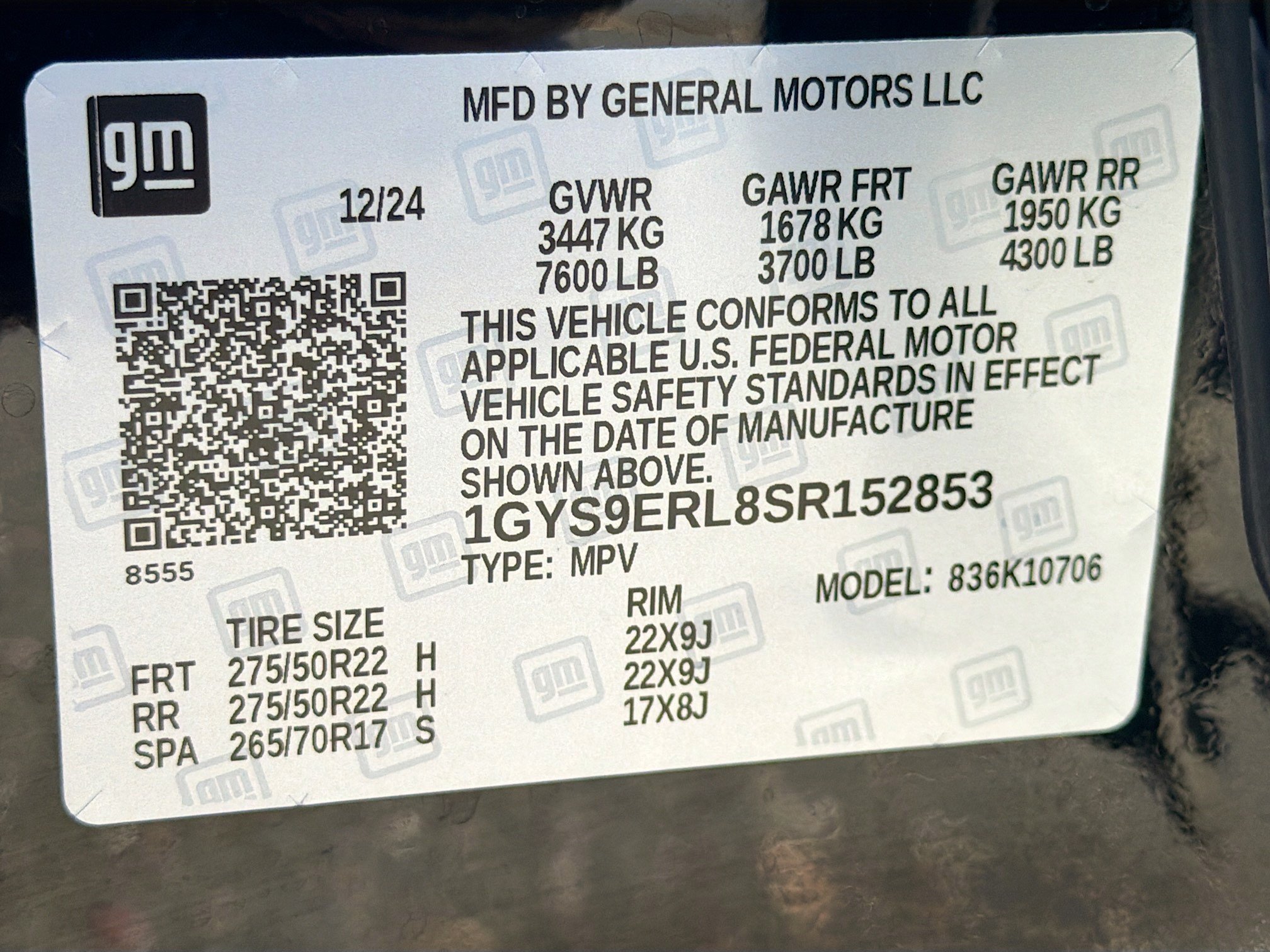 Certified 2025 Cadillac Escalade Sport AWD/4WD image 34