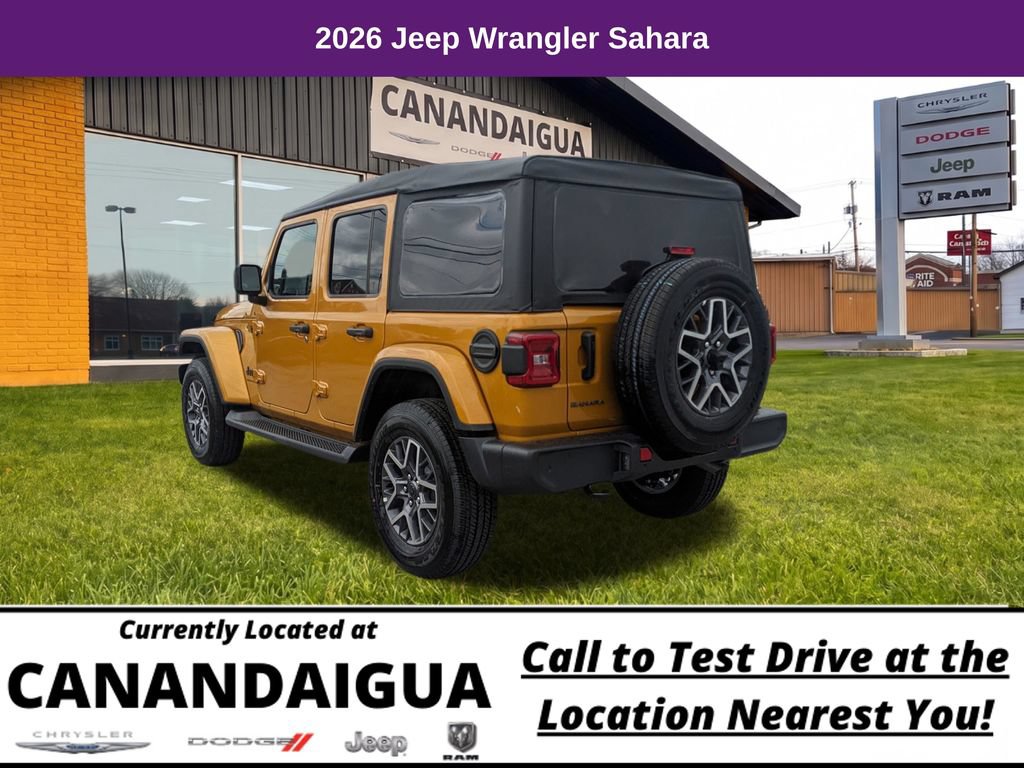 New 2026 Jeep Wrangler Unlimited Sahara AWD/4WD image 8
