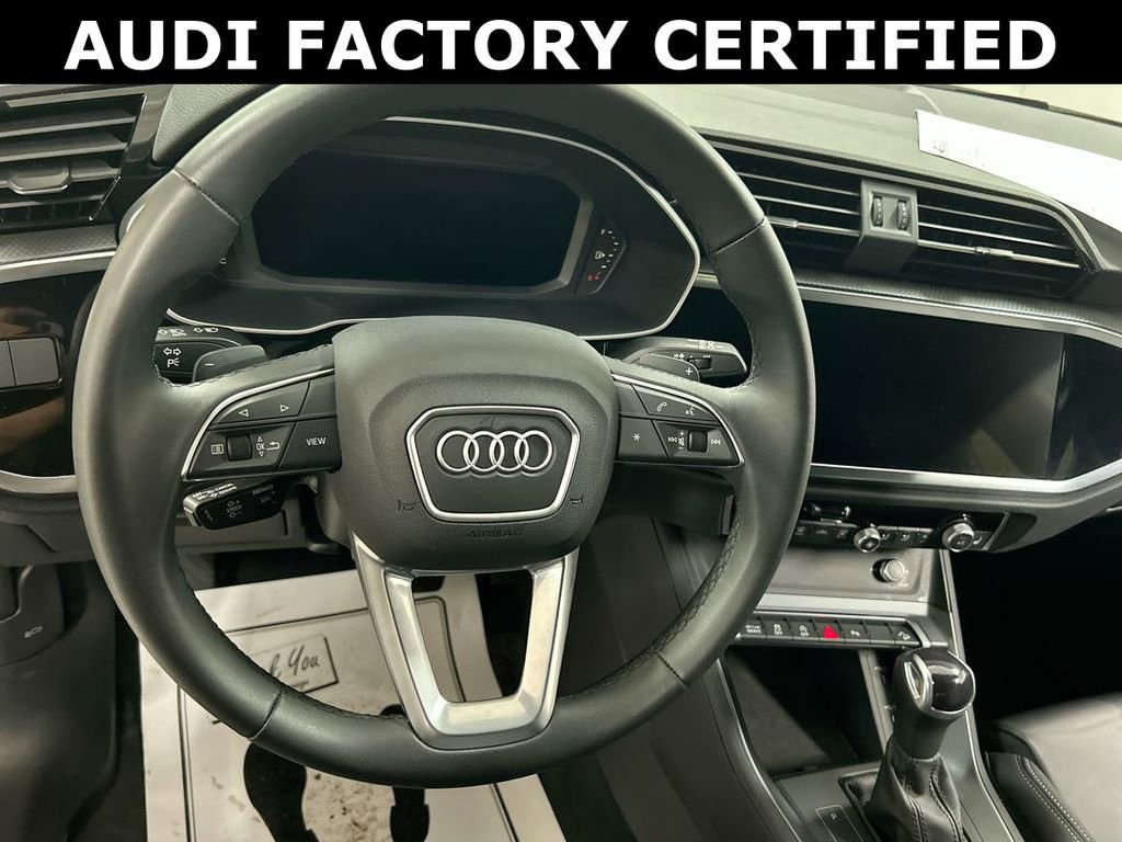 Certified 2025 Audi Q3 2.0T Premium w/ Black Optic Sport Package image 4