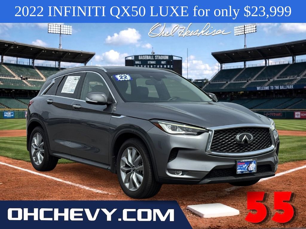 Used 2022 INFINITI QX50 Luxe FWD image 1