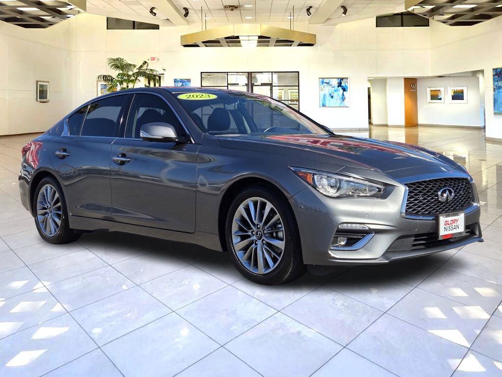 Used 2023 INFINITI Q50 Luxe RWD image 3