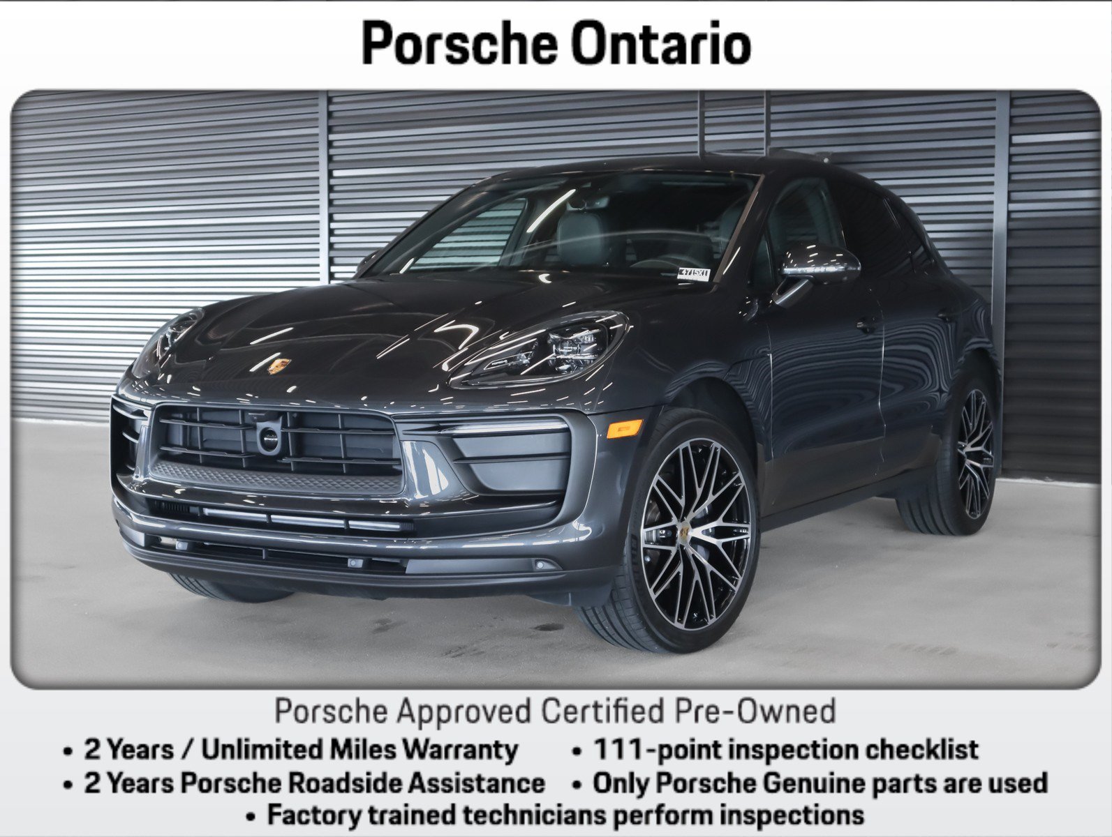 Certified 2026 Porsche Macan