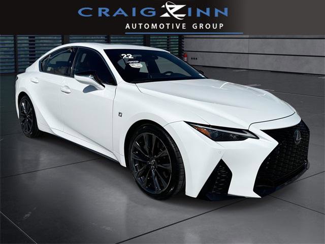 Certified 2022 Lexus IS 350 F Sport w/ Navigation Package image 1