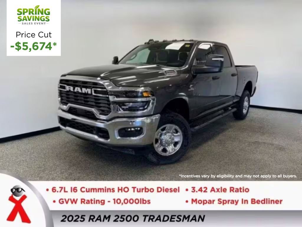 New 2025 RAM 2500 Tradesman AWD/4WD image 1
