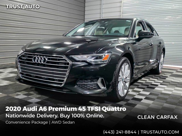 Used 2020 Audi A6 2.0T Premium w/ Convenience Package AWD/4WD image 1