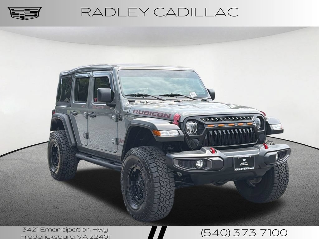 Used 2021 Jeep Wrangler Unlimited Rubicon w/ Cold Weather Group AWD/4WD image 22