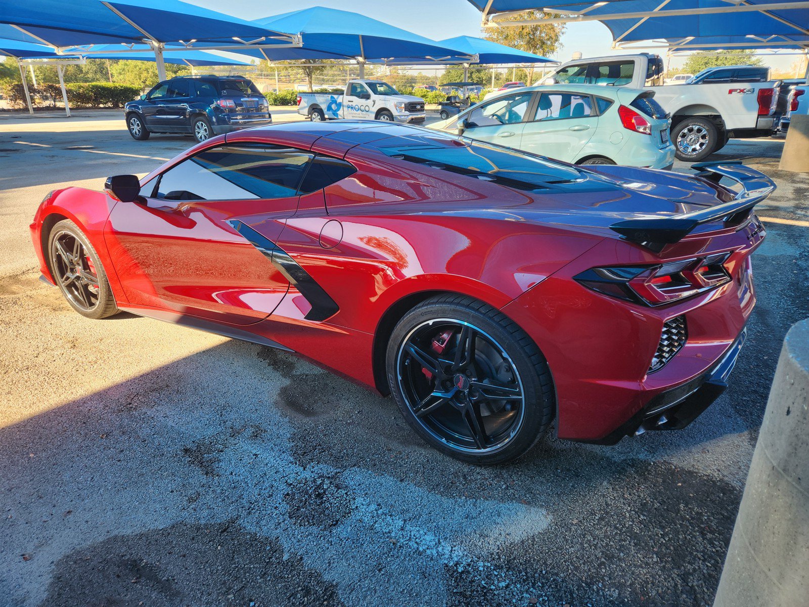 Used 2025 Chevrolet Corvette Stingray Premium Cpe w/ Z51 Performance Package RWD image 3