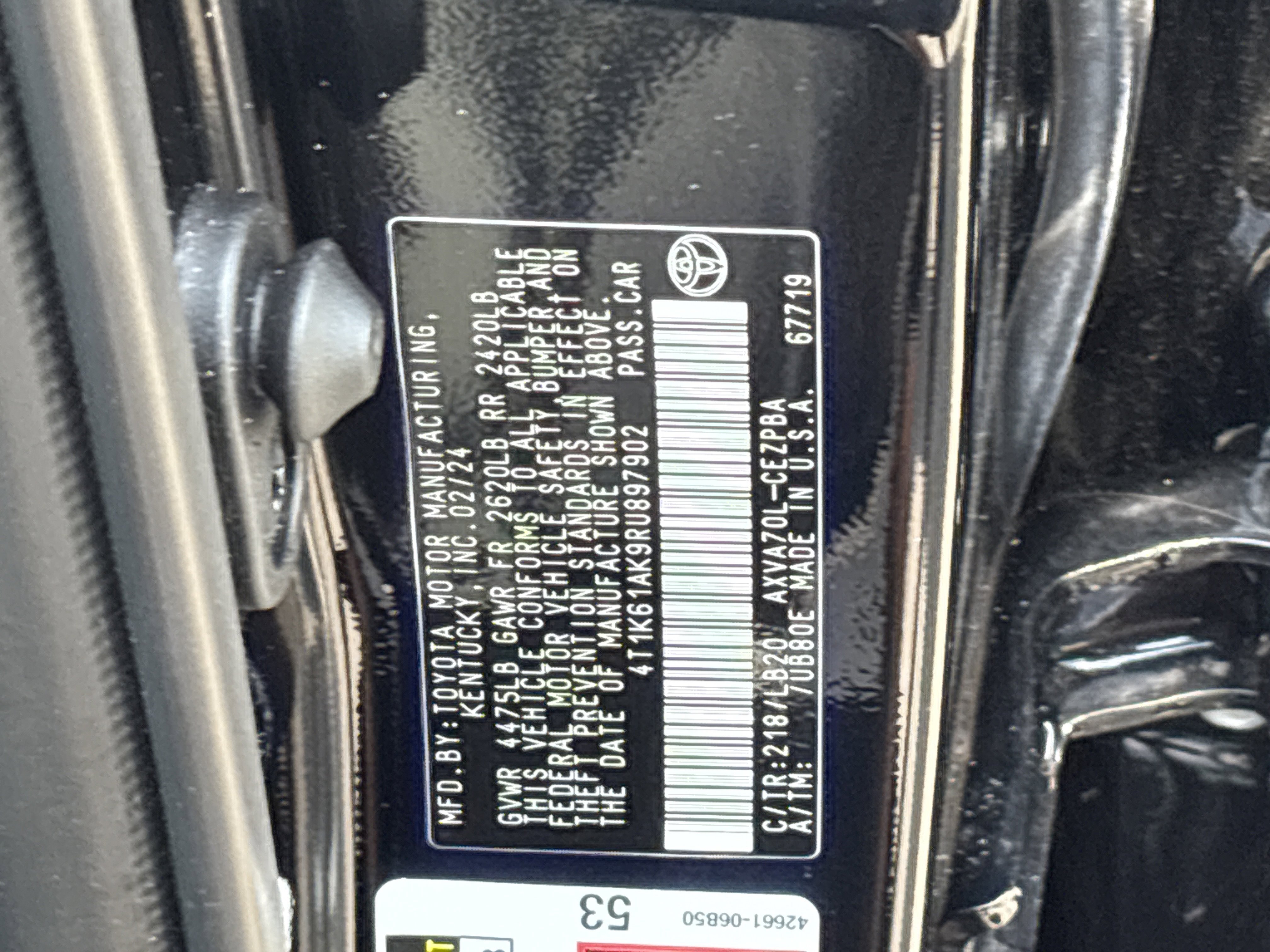 Used 2024 Toyota Camry XSE FWD image 36