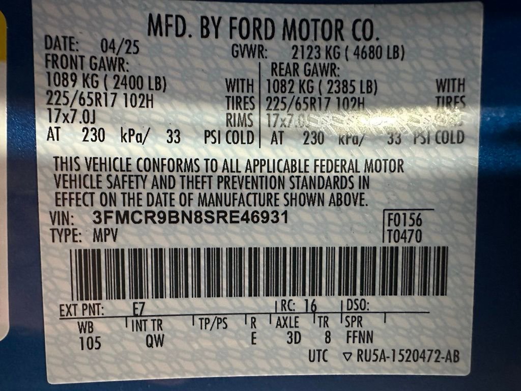 Used 2025 Ford Bronco Sport Big Bend image 11