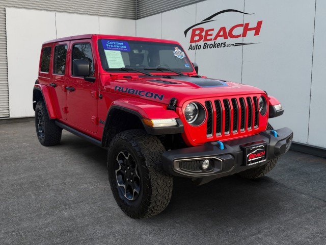 Used 2023 Jeep Wrangler Unlimited Rubicon 4xe w/ Cold Weather Group image 3